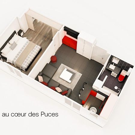 Marche Aux Puces De Saint-Ouen Apartman Kültér fotó