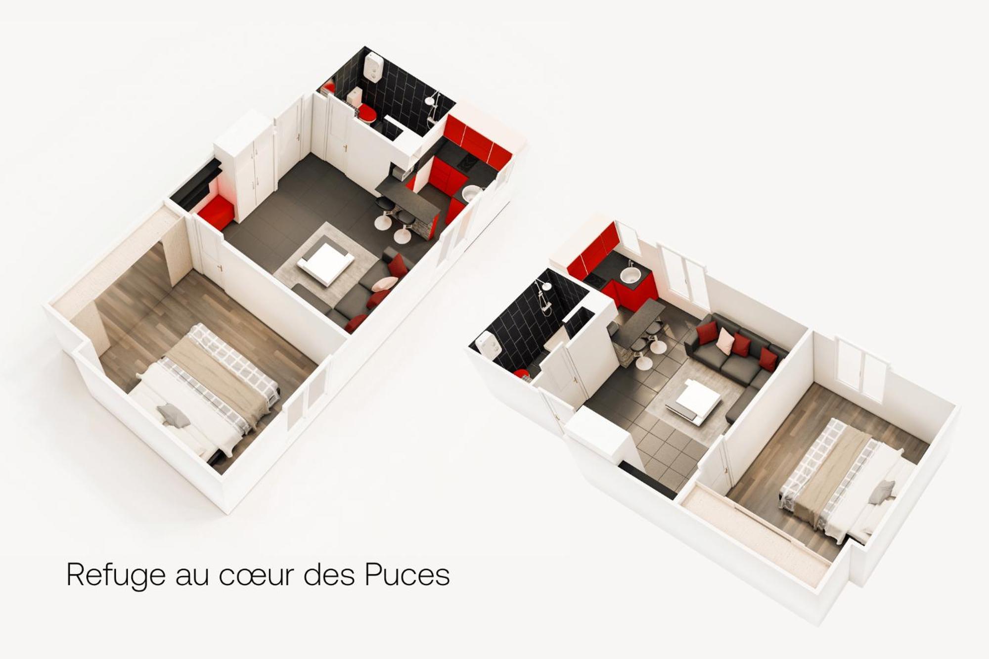 Marche Aux Puces De Saint-Ouen Apartman Kültér fotó